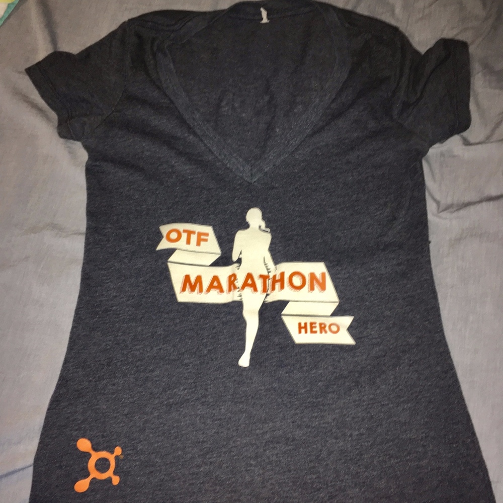 Orangetheory Marathon Hero V-neck